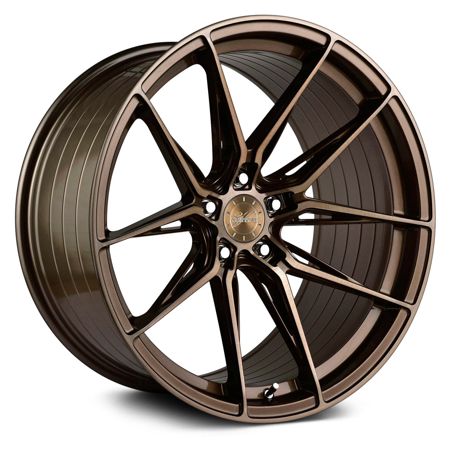 Vertini RFS1.8, Deep Concave Profile Profile, 20X11, 5x120, ET45, CB66.9, DUAL BRONZE - Image 1