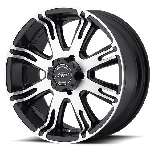 American Racing AR708, 20X9, 6X139.7, ET20, CB106.1, MATTE BLACK MACHINED AR70829068520 - Image 6