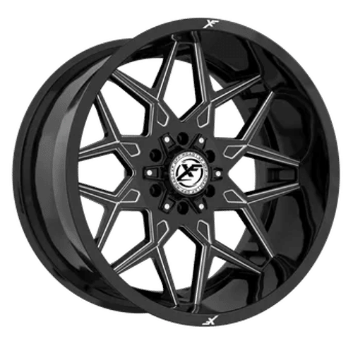 XF Offroad XF-238, 20x10, 6x135/6x139.7, ET-12, CB106.4, Gloss Black Milled