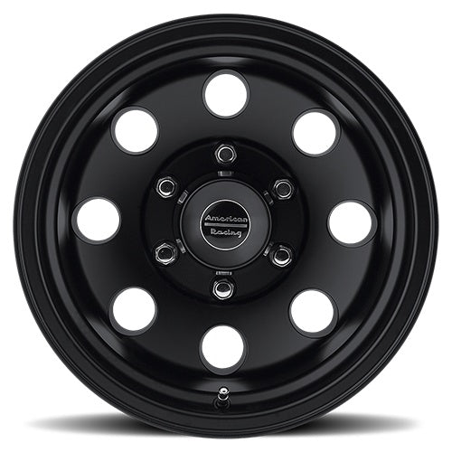 American Racing AR172 BAJA, 15X7, 5X139.7, ET-6, CB108, SATIN BLACK AR1725785B - Image 3