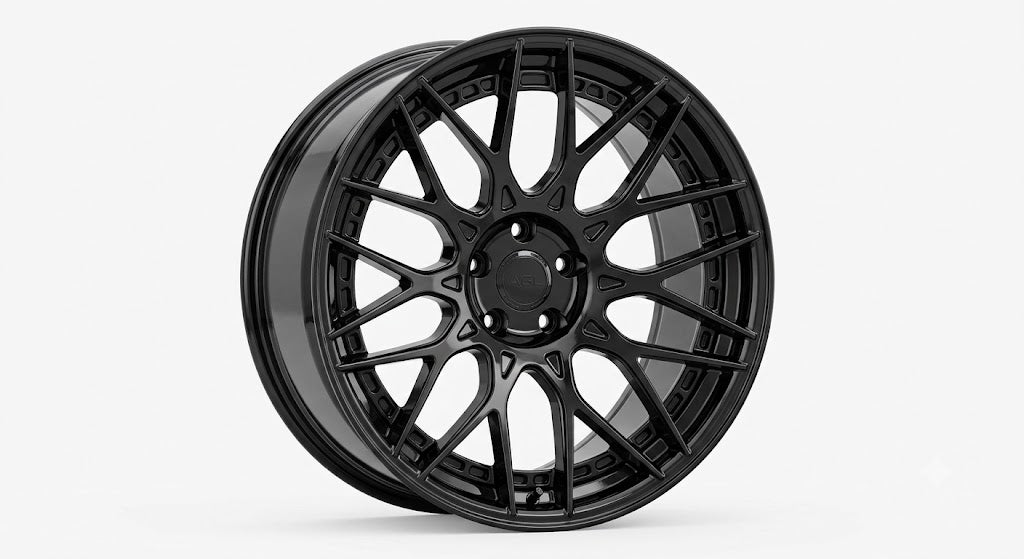 AG Luxury VANQUISH, Deep Concave Profile, 22x10.5, 5x120, ET38, CB72.56, Gloss Black
