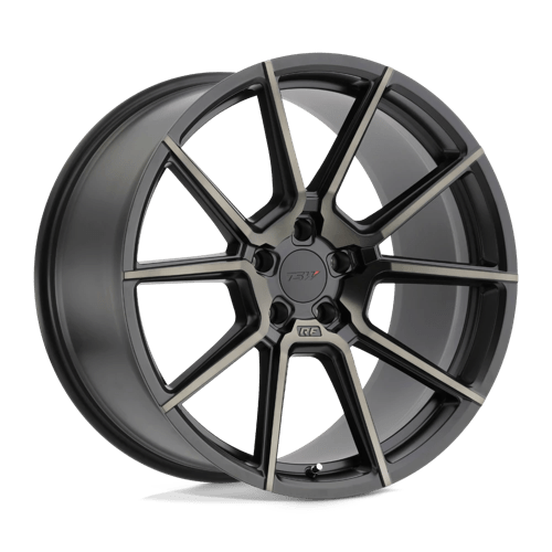 TSW CHRONO, 19X9.5, 5X120, ET39, CB76.1, MATTE BLACK W/ MACH DARK FACE