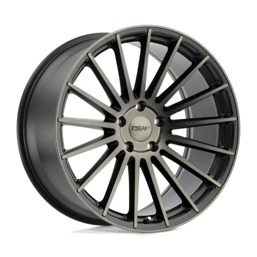 TSW LUCO, 20X10, 5X120, ET40, CB76.1, MATTE BLACK W/ MACH DARK FACE