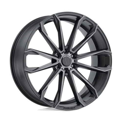 Status MASTADON, 22X9.5, 5X115, ET15, CB76.1, CARBON GRAPHITE