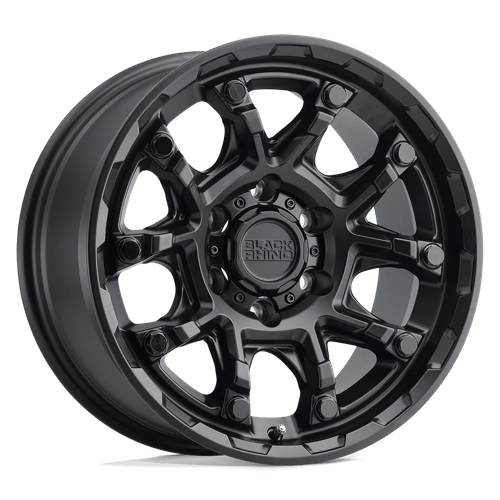 Black Rhino Hard Alloys ARK, 20X9, 5X150, ET12, CB110.1, MATTE BLACK W/ G-BLACK BOLTS 2090ARK125150M10