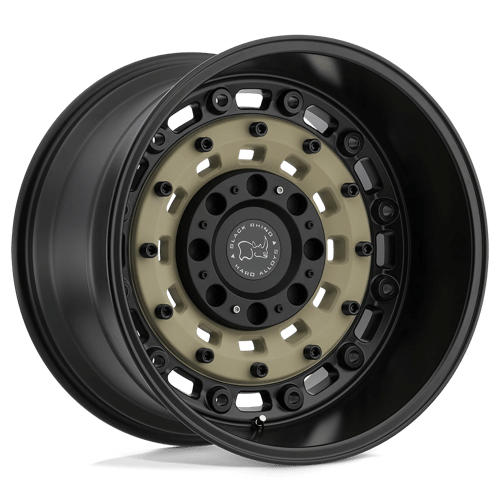 Black Rhino Hard Alloys ARSENAL, 20X12, 5X127, ET-44, CB71.5, SAND ON BLACK 2012ARS-45127D71