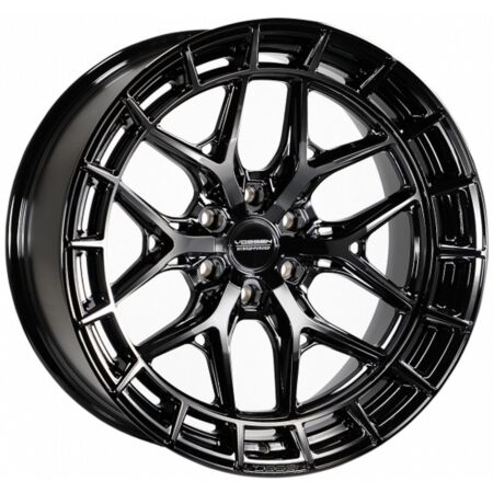 Vossen Wheel HFX1 22X10 8x165.1 Super Deep Concave Profile ET-18 CB125.1 Tinted Gloss Black - Image 1