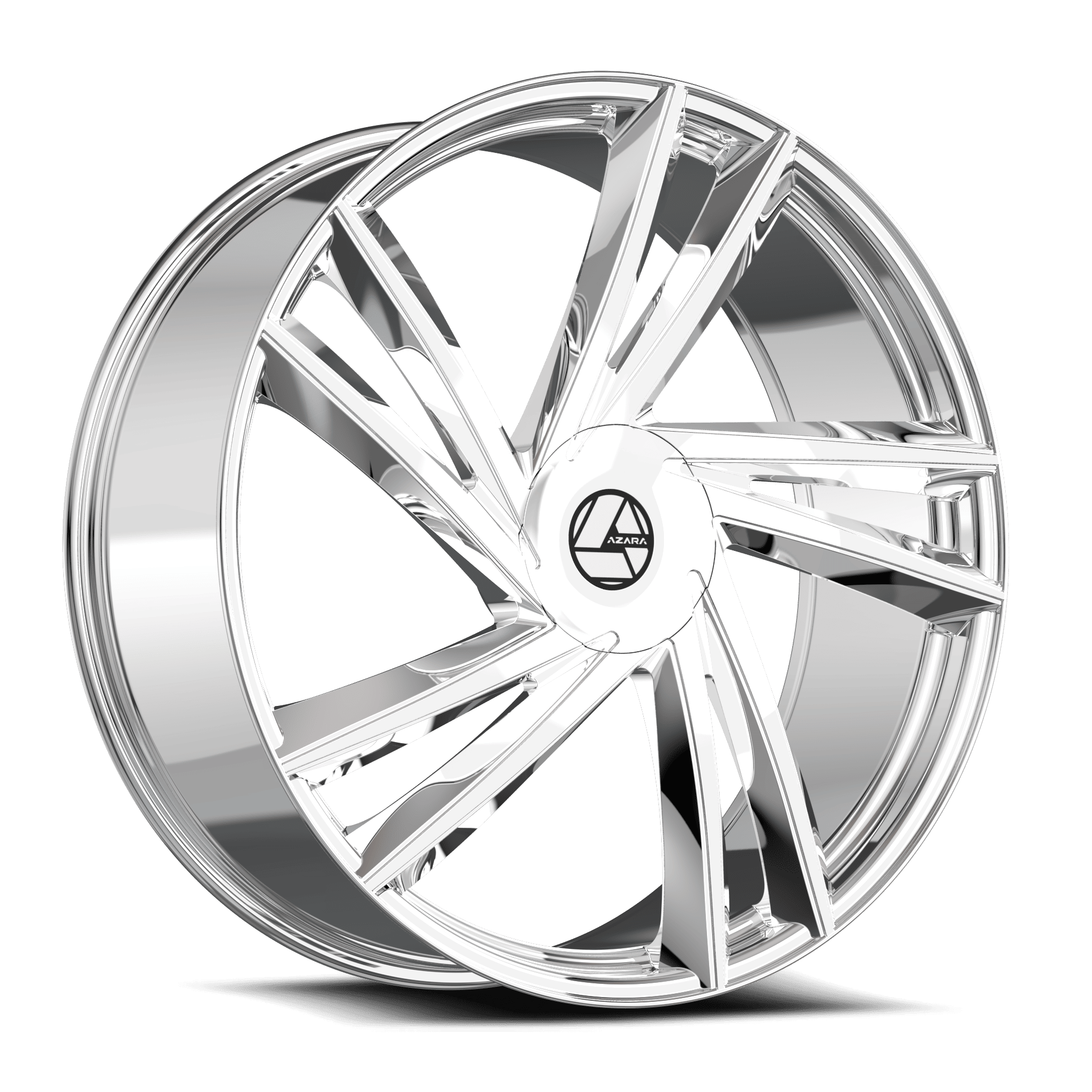 Azara AZA-529, 20x8.5, 5x112/5x114.3, ET35, CB74.1, Nano Chrome