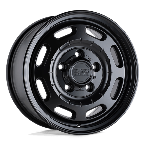 Black Rhino Hard Alloys BANDOLIER, 17X8, 5X160, ET45, CB65.07, MATTE BLACK 1780BDR455160B65