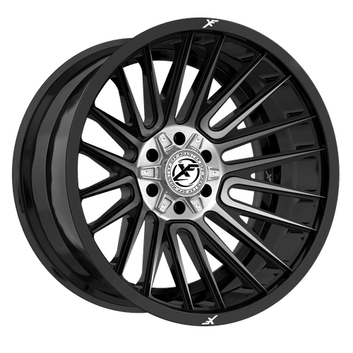 XF Offroad XF-234, 20x10, 6x135/6x139.7, ET-12, CB106.4, Black Brushed Dark Tint