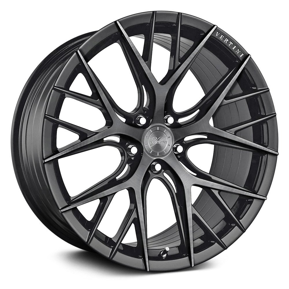 Vertini RFS2.1, Deep Concave Profile Profile, 20X10, 5x100 to 5x132, ET15 to 45, CB54.1 to 84.1, DUAL GUNMETAL BRUSHED - Image 1
