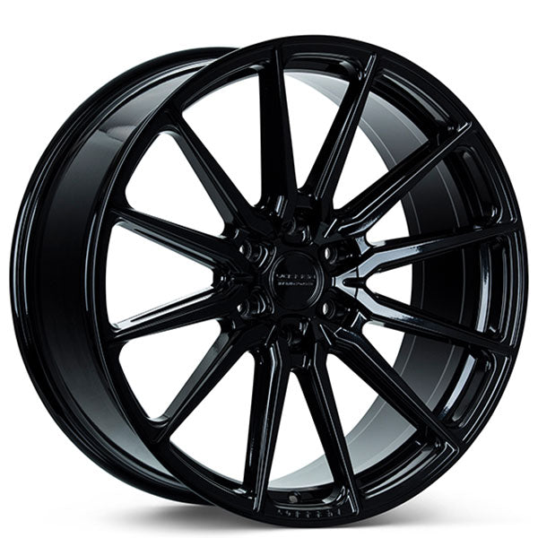 Vossen Wheel HF61 22X9.5 6x139.7 Deep Concave Profile ET20 CB106.1 Gloss Black - Image 1