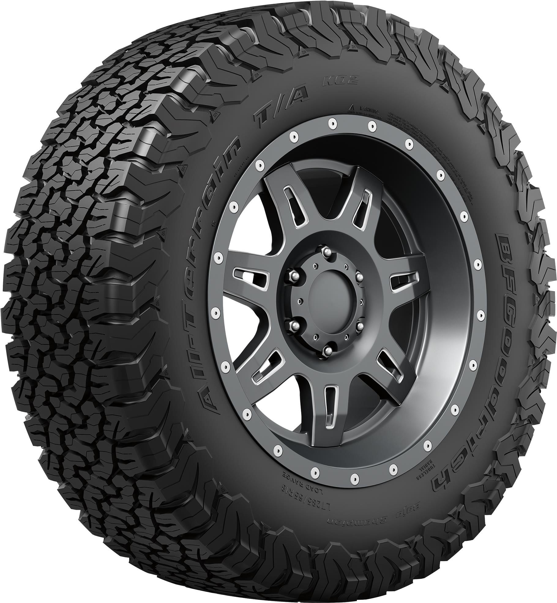 BFGoodrich ALL TERRAIN T/A KO2 LT255/70R18 117S 1/D BSW - Image 1