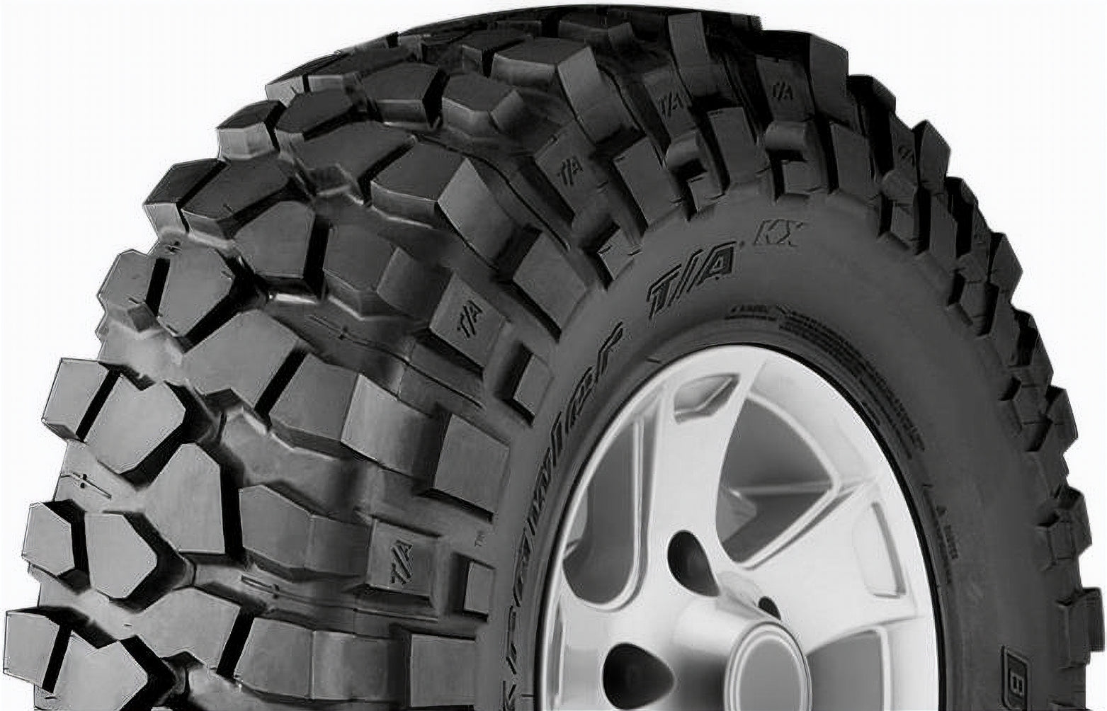 BFGoodrich KRAWLER T/A KX LT37X12.50R17 116L 1/C BSW - Image 5