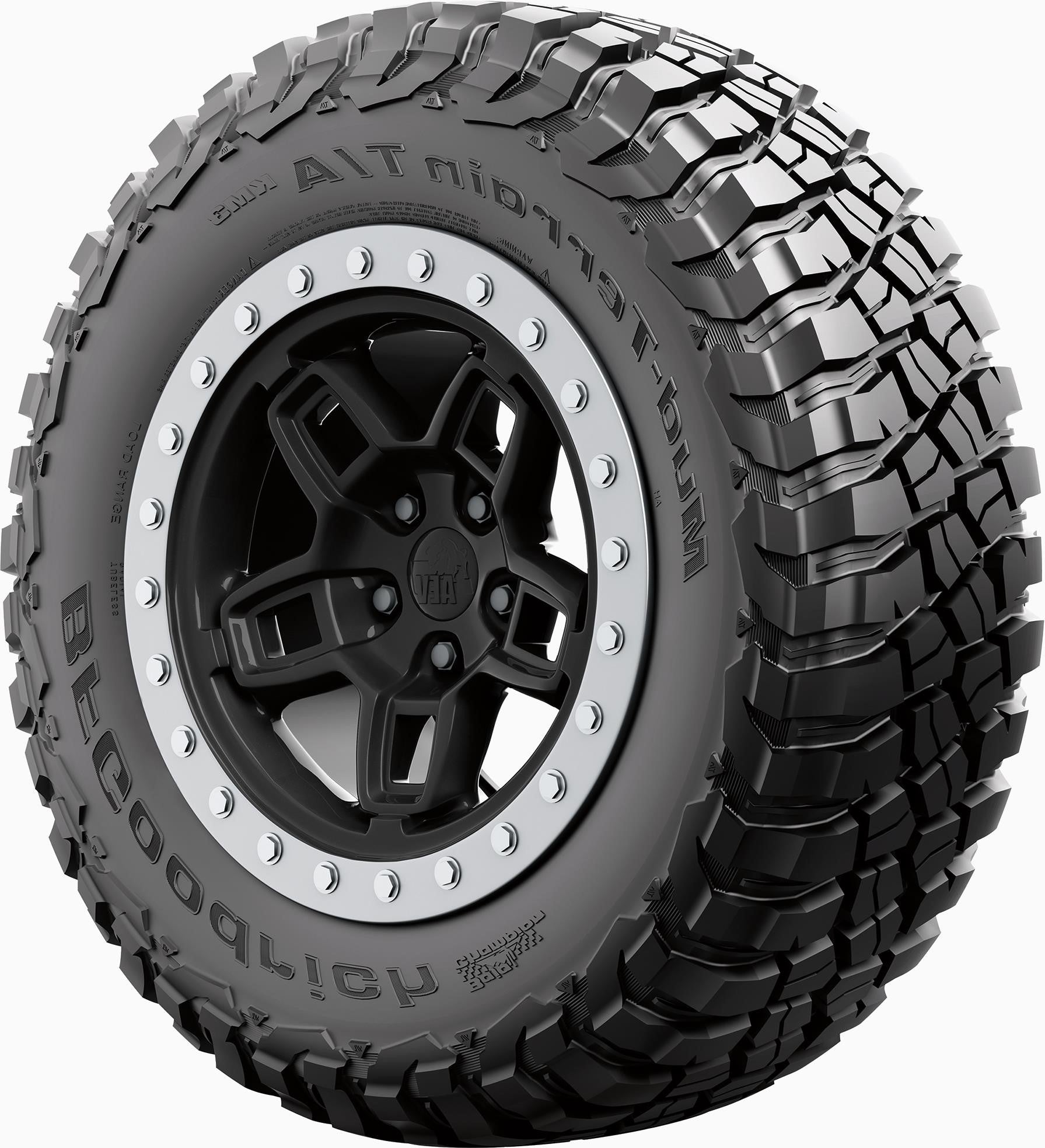 BFGoodrich MUD TERRAIN T/A KM3 LT35X12.50R20 121Q 1/E RBL - Image 3