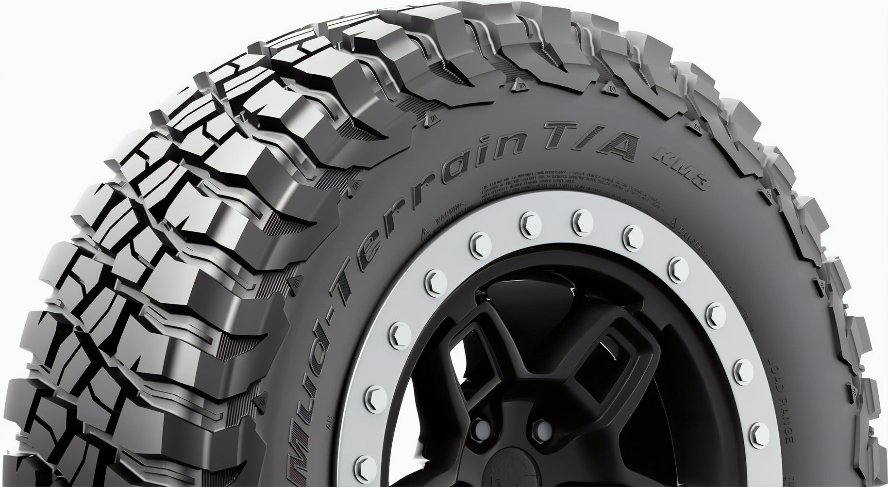 BFGoodrich MUD TERRAIN T/A KM3 LT315/75R16 127Q 1/E RBL - Image 6