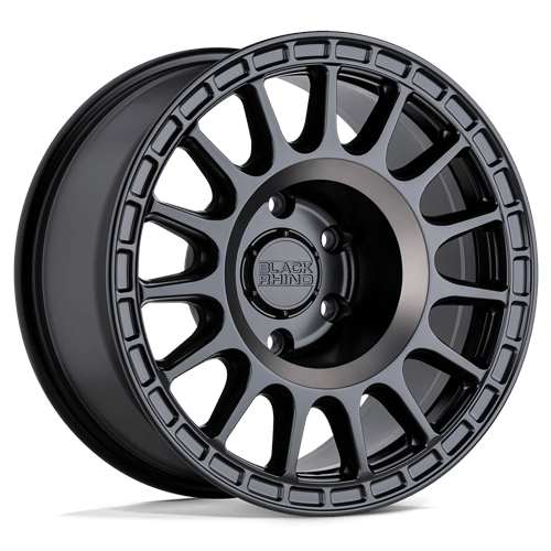 Black Rhino Hard Alloys SANDSTORM, 18X8.5, 6X139.7, ET0, CB112.1, SEMI G-BLACK W/ MACH DARK RING 1885SND006140M12A