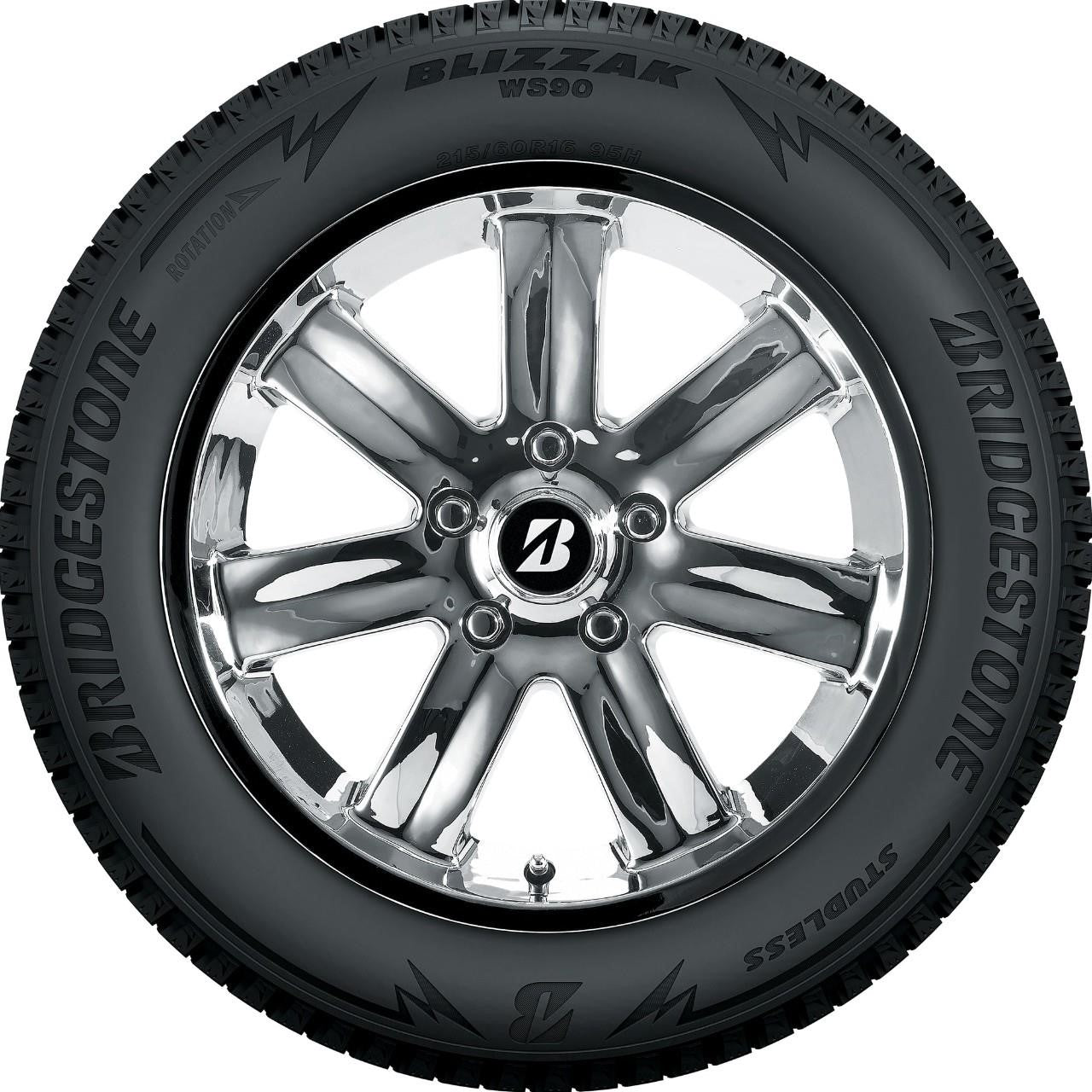 Bridgestone BLIZZAK WS90 195/55R16 87H SL BL - Image 6