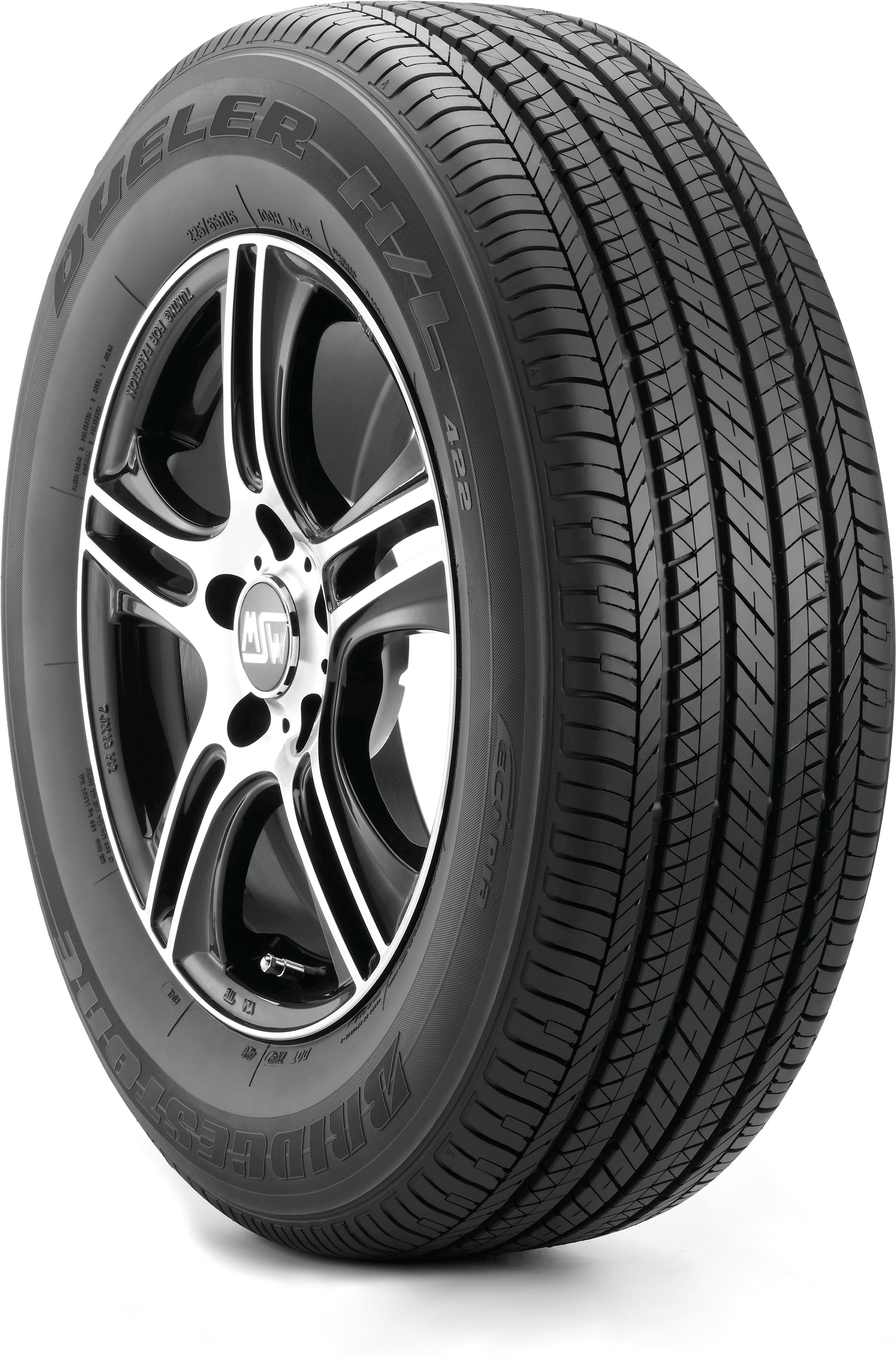 Bridgestone DUELER H/L 422 ECOPIA 245/60R18 104T SL BL - Image 3