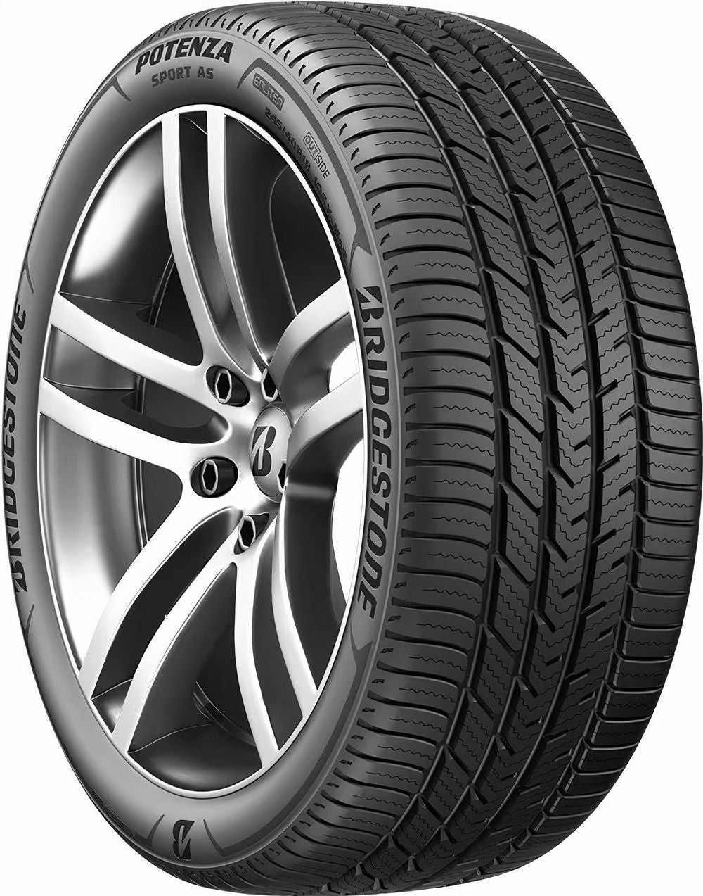 Bridgestone POTENZA SPORT A/S 245/35R18 92Y XL BSW - Image 4