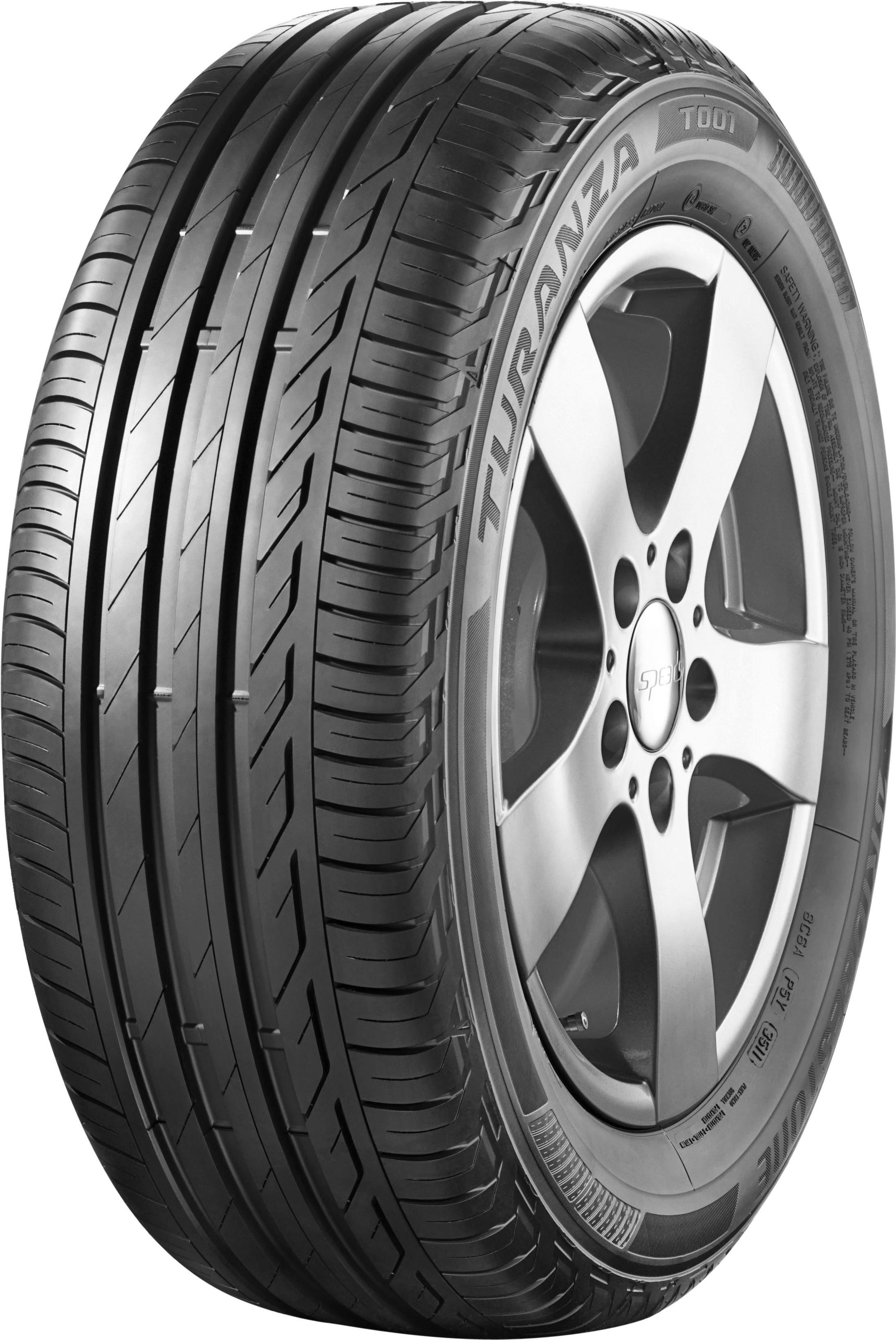 Bridgestone TURANZA T001 RFT 225/50R18 95W SL BL - Image 1