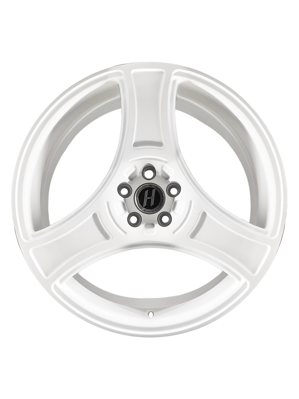 Heritage Wheel Bushido Monoc, 18x9.5, 5x98 to 5x105, ET38, CB73.1, White