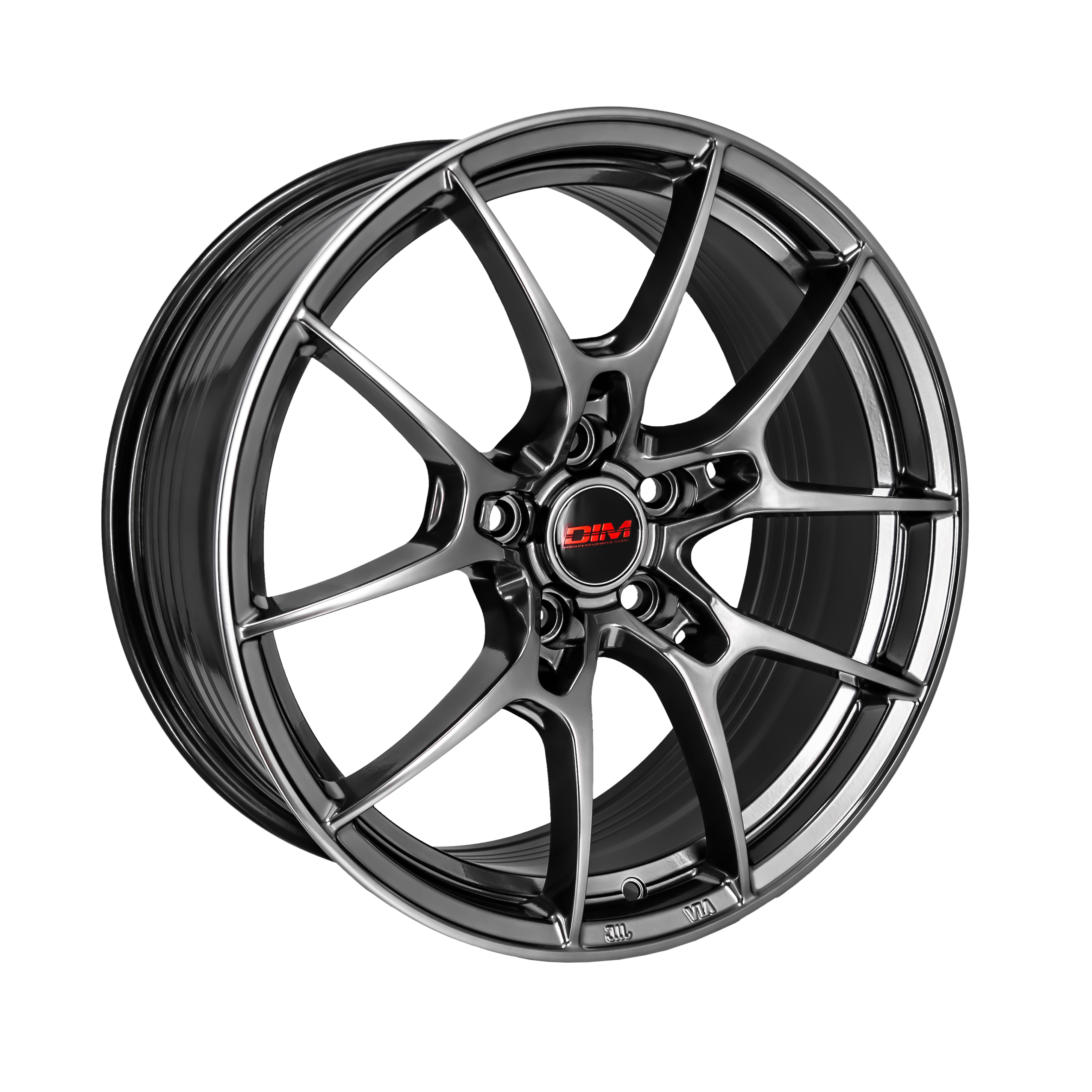 DIM WC001, 18x8, 5x112, ET30, CB74.1, Grey Silver Lip