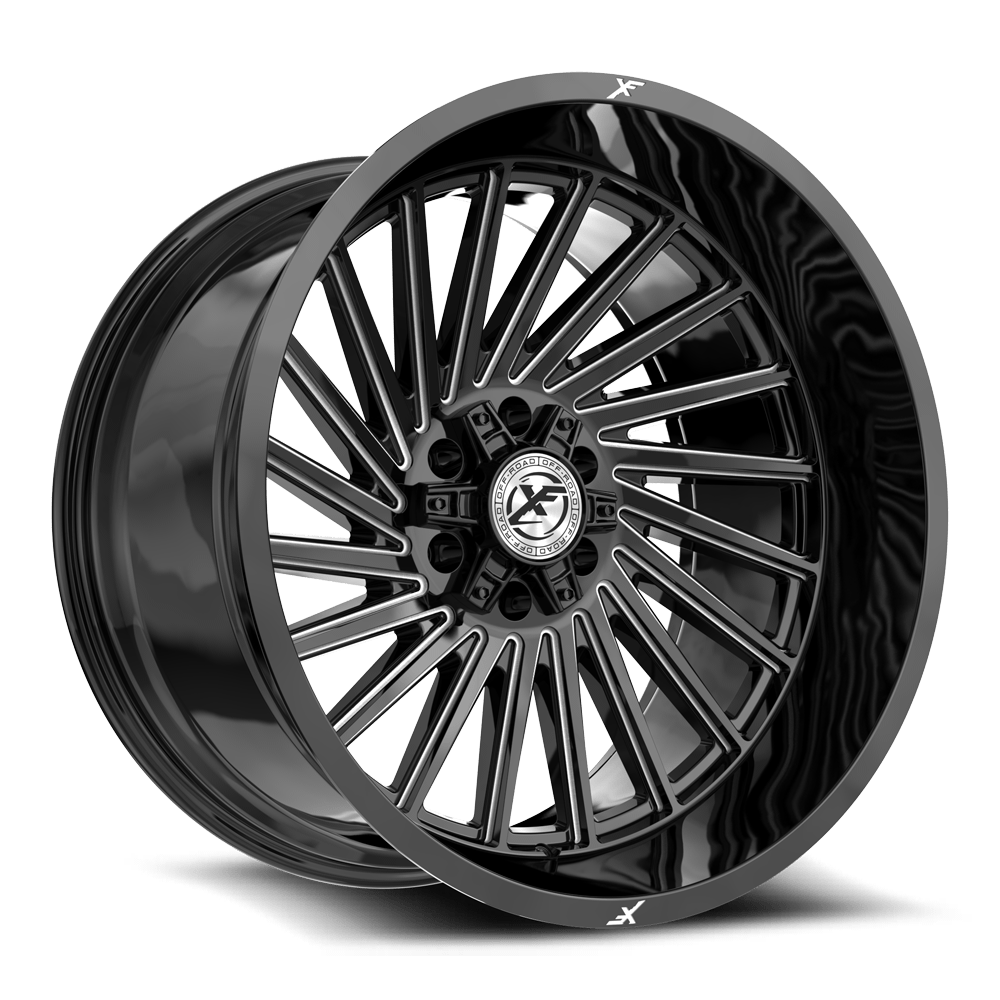 XF Offroad XF-239, 20x9, 5x127/5x139.7, ET12, CB78.1, Gloss Black Milled