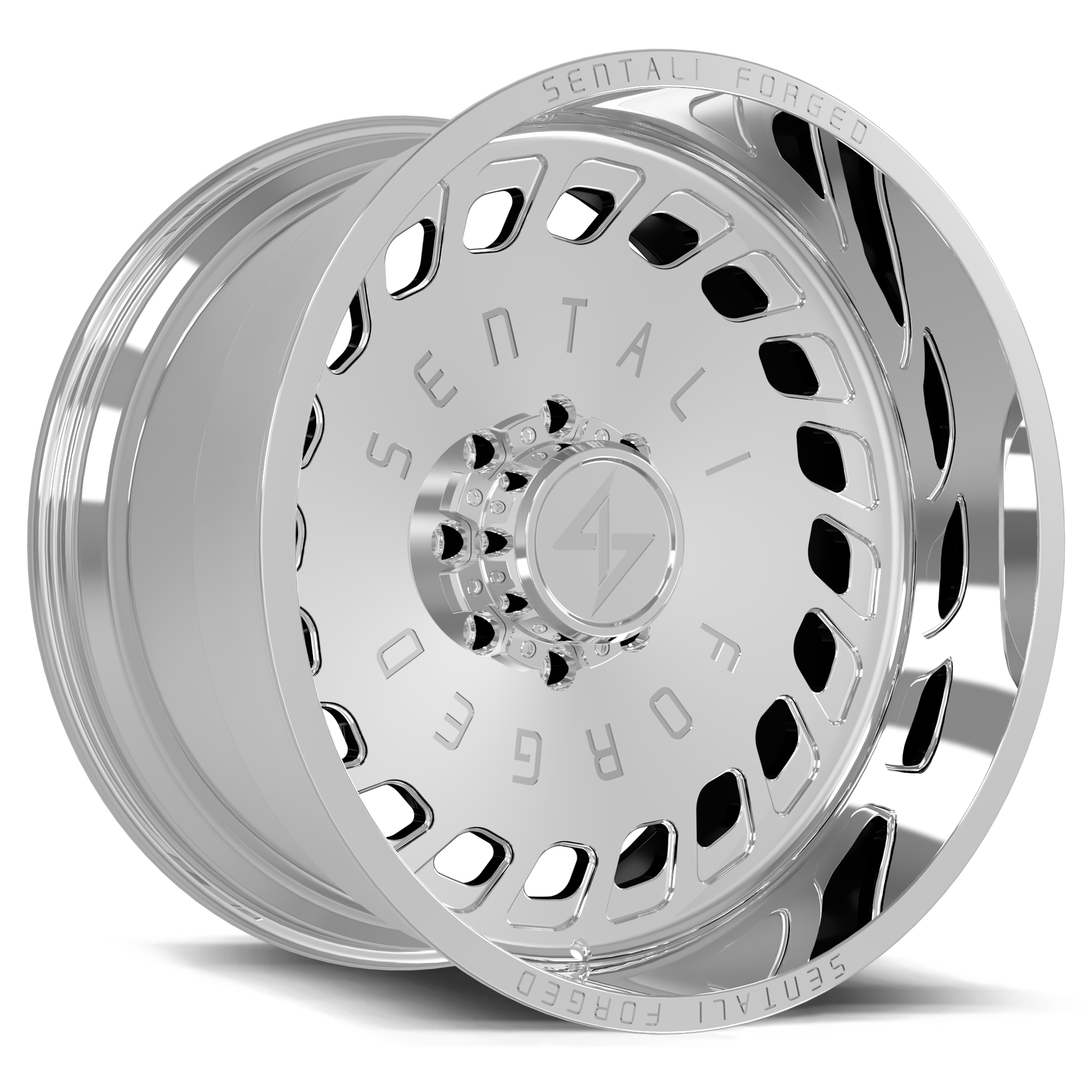Sentali Forged SF-4, 28x16, 5x139.7, ET-99, CB77.8, Polished - SF-428166299P-L