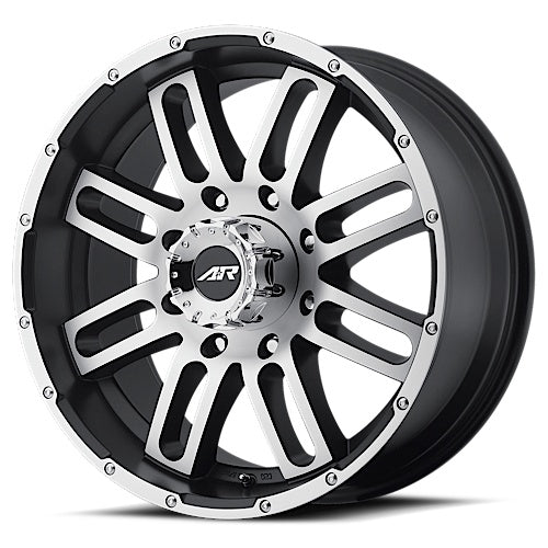 American Racing AR901, 20X9, 6X139.7, ET20, CB108, SATIN BLACK MACHINED AR90129060520 - Image 5