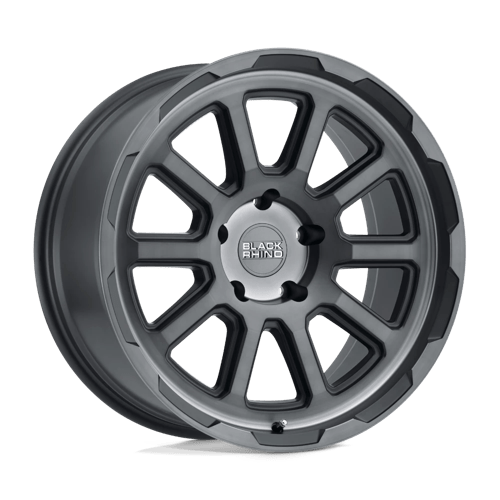 Black Rhino Hard Alloys CHASE, 17X9, 6X120, ET12, CB67.06, BRUSHED GUNMETAL 1790CHS126120G67