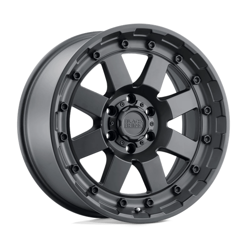 Black Rhino Hard Alloys CLEGHORN, 17X8.5, 5X127, ET-18, CB71.5, MATTE BLACK 1785CGH-85127M71