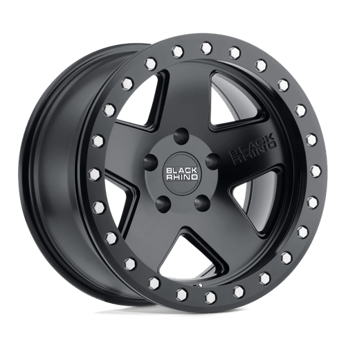 Black Rhino Hard Alloys CRAWLER, 20X9.5, 5X139.7, ET0, CB78.1, MATTE BLACK 2095CRL005140M78
