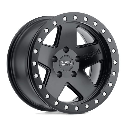 Black Rhino Hard Alloys CRAWLER, 20X9.5, 6X135, ET12, CB87.1, MATTE BLACK 2095CRL126135M87