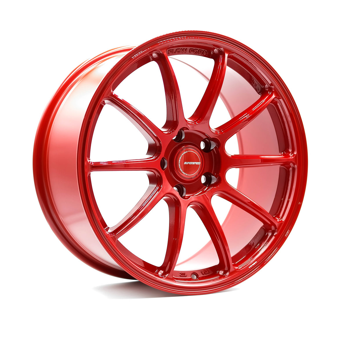 Superspeed RF03RR, 18x8.5, 5x114.3, ET45, CB73.1, Hyper Red