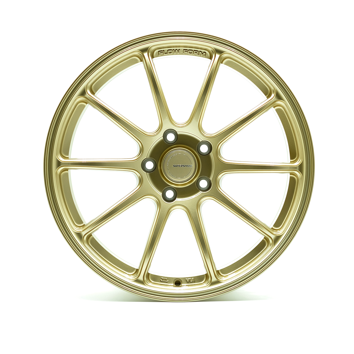 Superspeed RF03RR, 18x9.5, 5x114.3, ET45, CB73.1, Gold