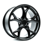 OE+ HT01, 18x8, 5x114.3, ET40, CB64.1, Matt Black