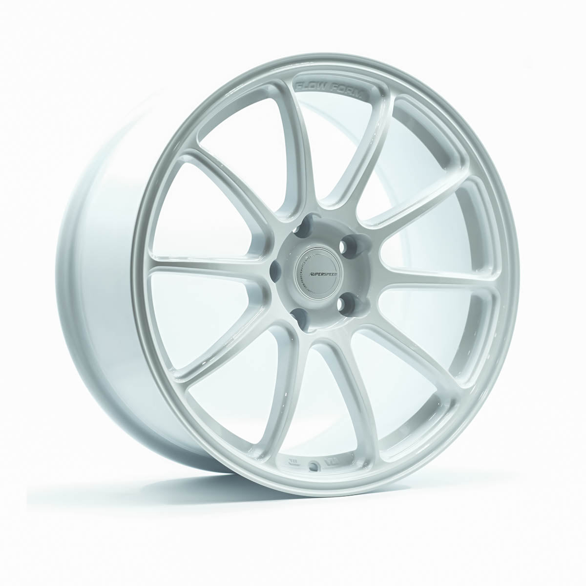 Superspeed RF03RR, 18x8.5, 5x114.3, ET35, CB73.1, Speed White