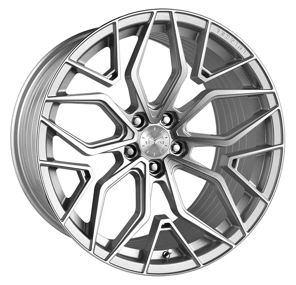 Vertini RFS2.6, Deep Concave Profile Profile, 20X10.5, 5x100 to 5x132, ET15 to 51, CB54.1 to 84.1, SILVER MACHINED - Image 1