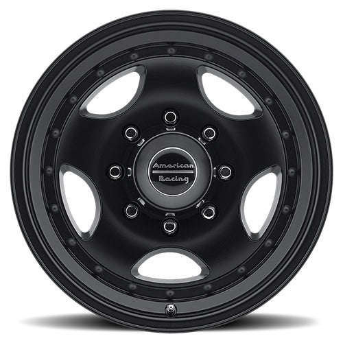 American Racing AR23, 14X7, 5X114.3, ET-6, CB83.06, SATIN BLACK W/ CLEAR COAT AR234765B - Image 5