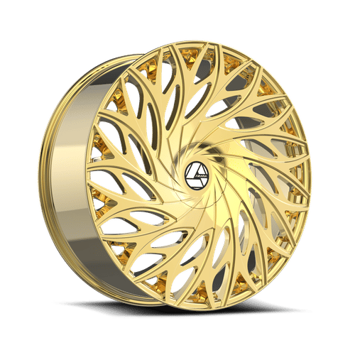 Azara AZA-525, 22x8.5, 5x114.3/5x120, ET38, CB74.1, Nano?Gold