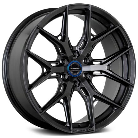 Vossen Wheel HF64 24X10 6x139.7 Deep Concave Profile ET25 CB106.1 Matte Gunmetal - Image 1