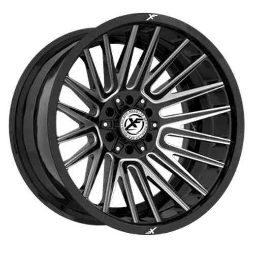 XF Offroad XF-234, 20x9, 5x127/5x139.7, ET12, CB78.1, Gloss Black Milled