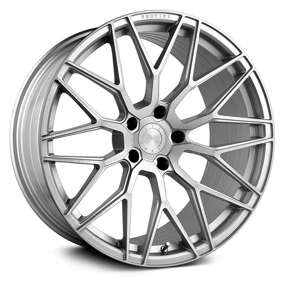 Vertini RFS2.0, Flat Concave Profile Profile, 20X10.5, 5x100 to 5x132, ET15 to 45, CB54.1 to 84.1, SILVER BRUSH - Image 1
