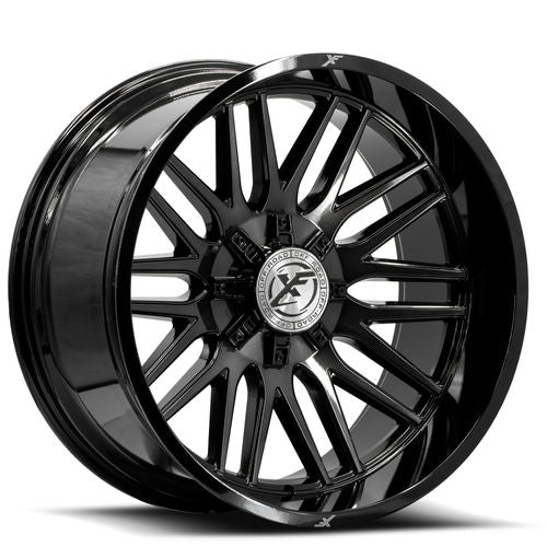 XF Offroad XF-240, 22x12, 6x135/6x139.7, ET-44, CB106.4, Black Brushed Dark Tint
