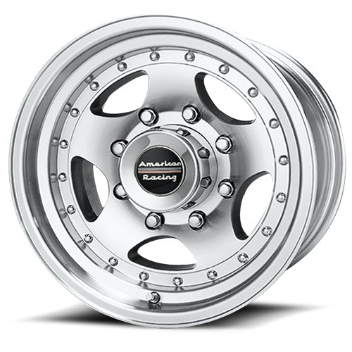 American Racing AR23, 15X8, 5X127, ET-19, CB83.06, MACHINED W/ CLEAR COAT AR235873 - Image 5