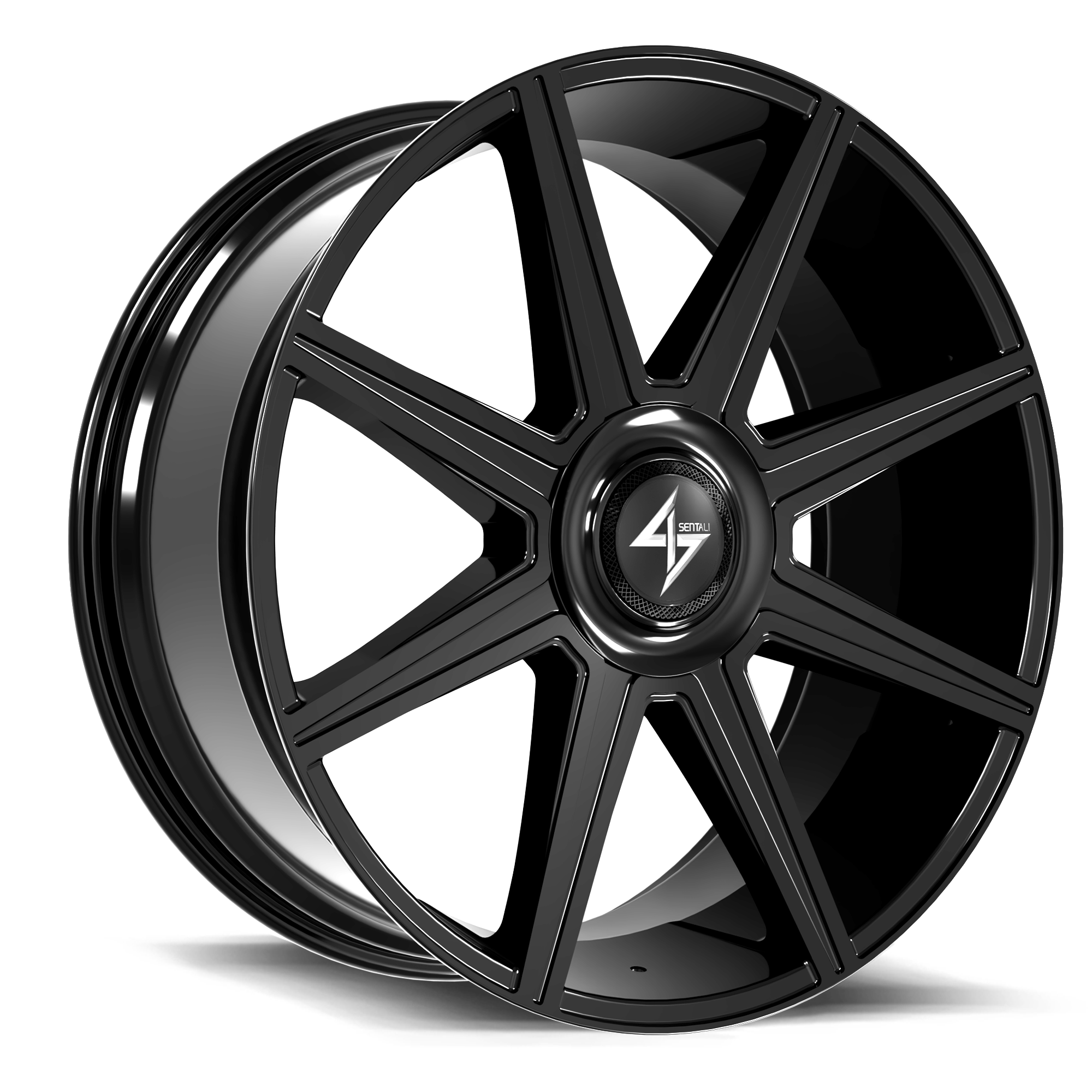 Sentali Luxx Aristocrat, 20x9, 5x112/5x114.3, ET34, CB73.1, Gloss Black