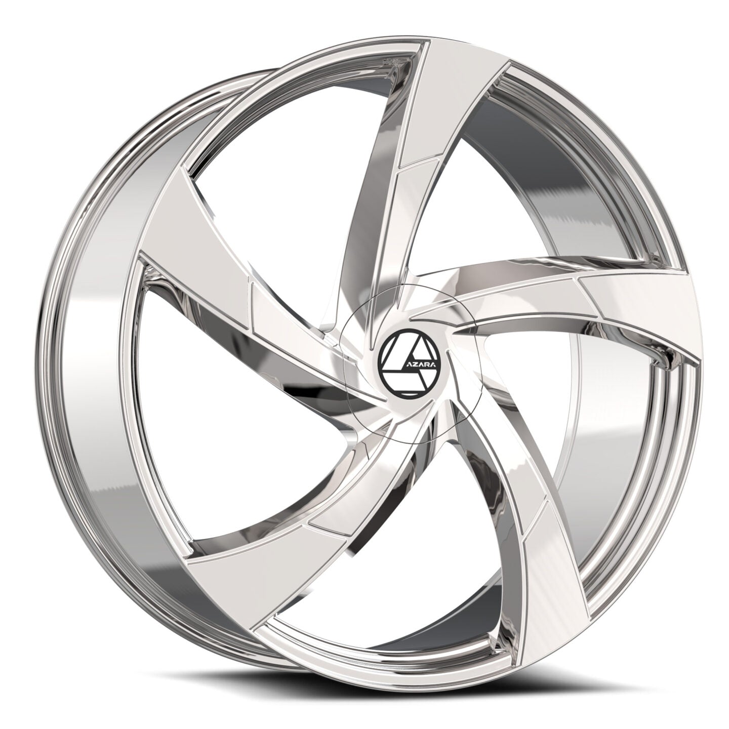 Azara AZA-524, 18x8, 5x112/5x114.3, ET35, CB74.1, Nano Chrome