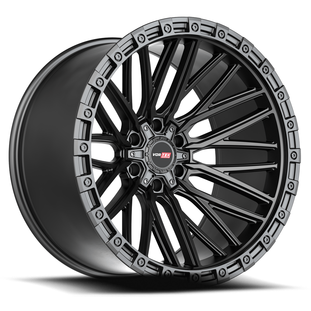 Vortek VRT-608, 22x12, 5x127/5x139.7, ET-44, CB78.1, Matte Black
