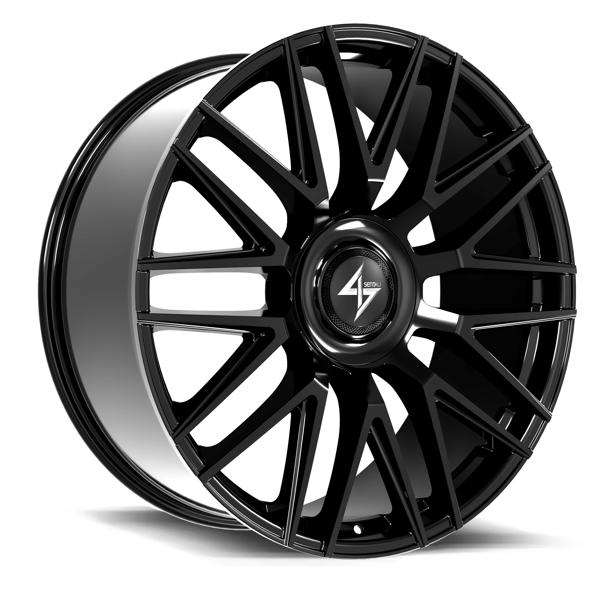Sentali Luxx Empire, 22x9, 5x112/5x114.3, ET30, CB73.1, Gloss Black